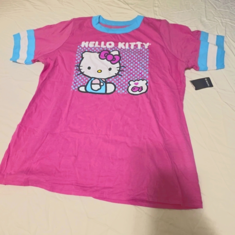 Torrid Hello Kitty ringer tee nwt 0x